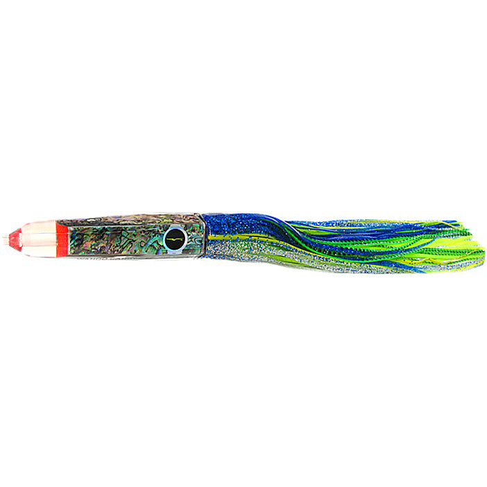 Load image into Gallery viewer, Black Bart Wahoo Candy Skirted Trolling Lure
