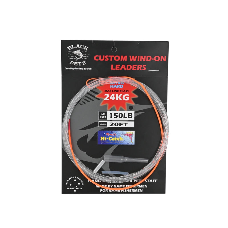 Load image into Gallery viewer, Black Pete Custom Wind-On Leader
