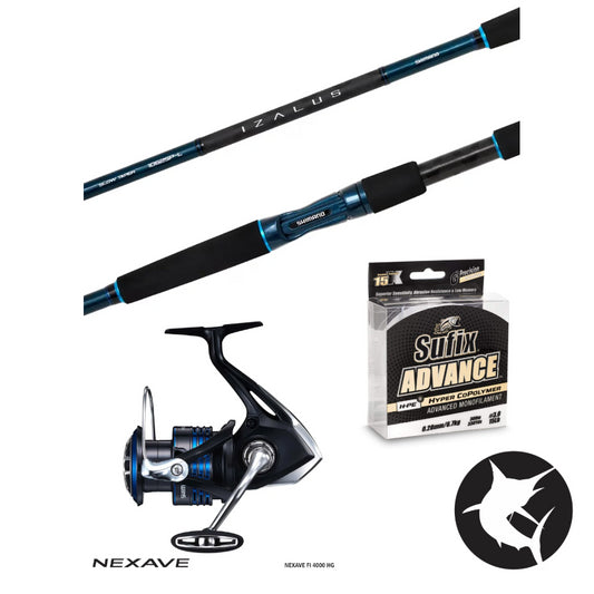 Blackfish/Whiting Beach/Estuary Combo - Nexave 4000 / Izalus 1062ML