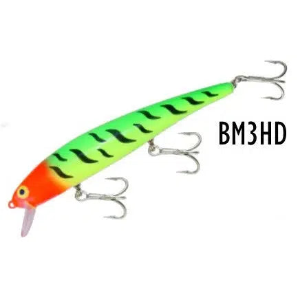 Bomber Long A Hard Body Lure-Lure - Hardbody-Bomber-15A HD-Yellow Green-Fishing Station