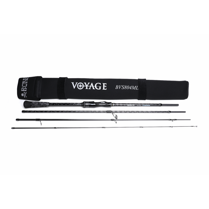 Load image into Gallery viewer, Bone Voyage Salt Finesse Travel Rod-Rod-Bone-Spin-BVS764M-Fishing Station
