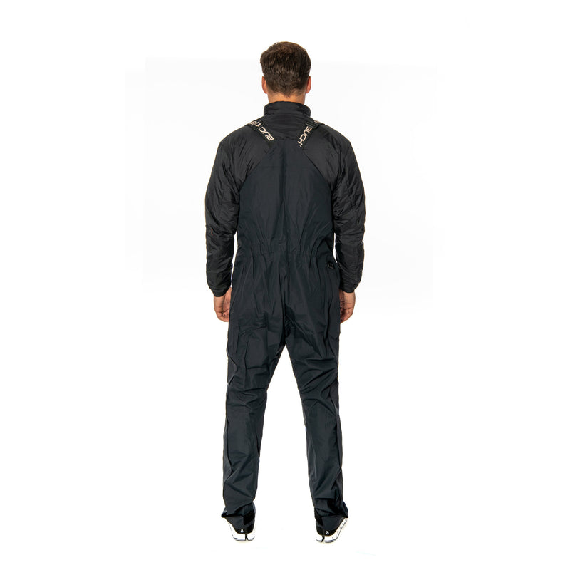 Load image into Gallery viewer, BUCK N’ BASS Reservoir Rain Shell Bib-Jumpers &amp; Jackets-BUCK N’ BASS-Black-Medium-Fishing Station
