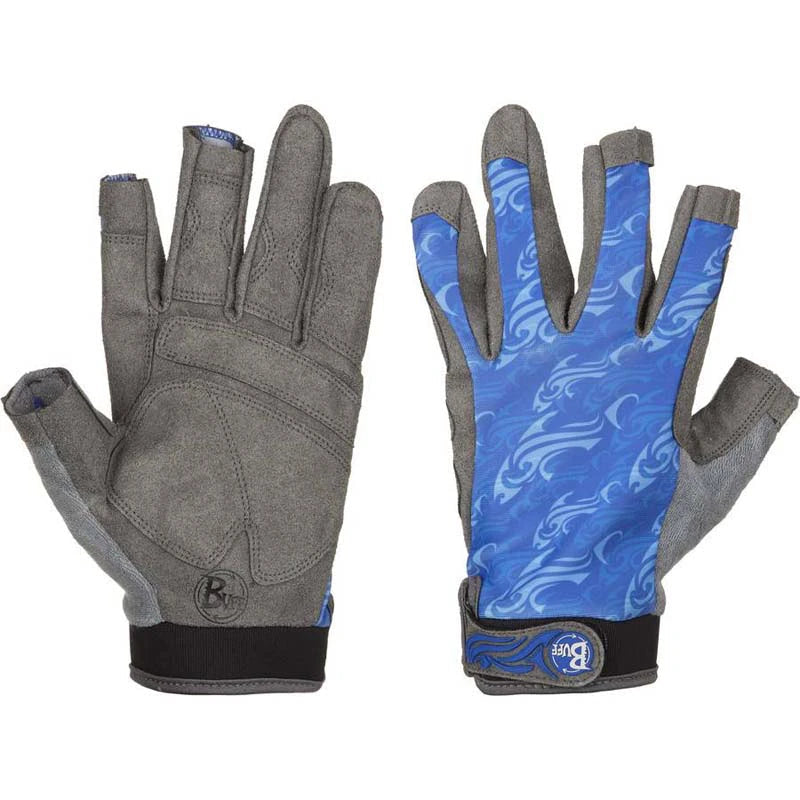Buff Fighting Work II Gloves-Gloves-Buff-Billfish-S/M-Fishing Station