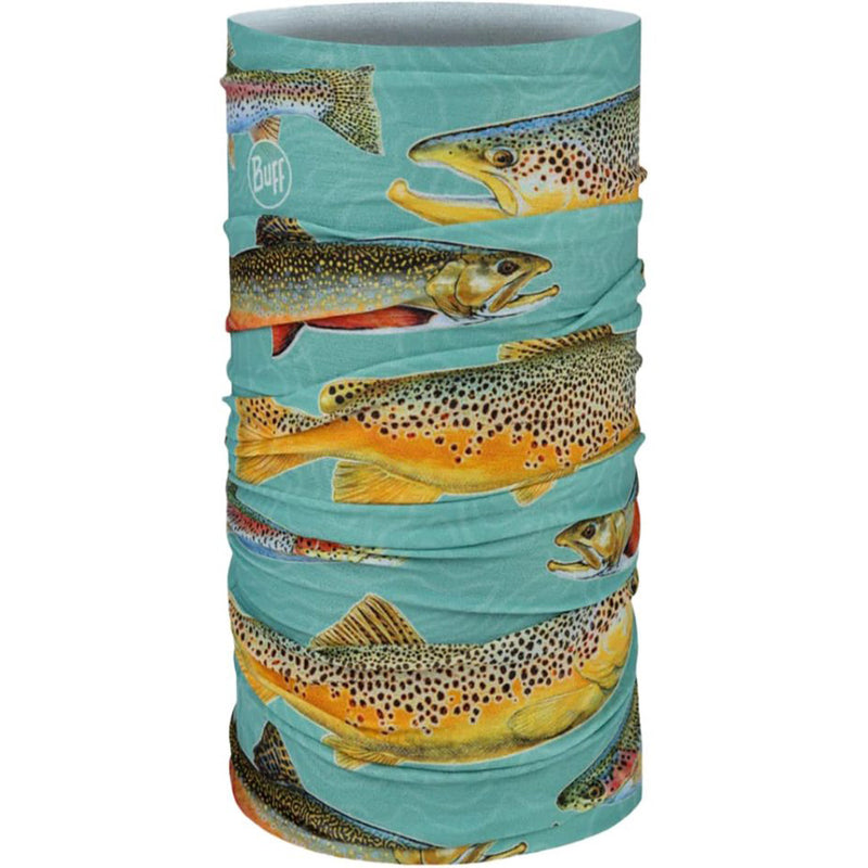 Load image into Gallery viewer, Buff Coolnet UV+ Multifunctional Headwear-Hats &amp; Headwear-Buff-Trout Multi-Fishing Station
