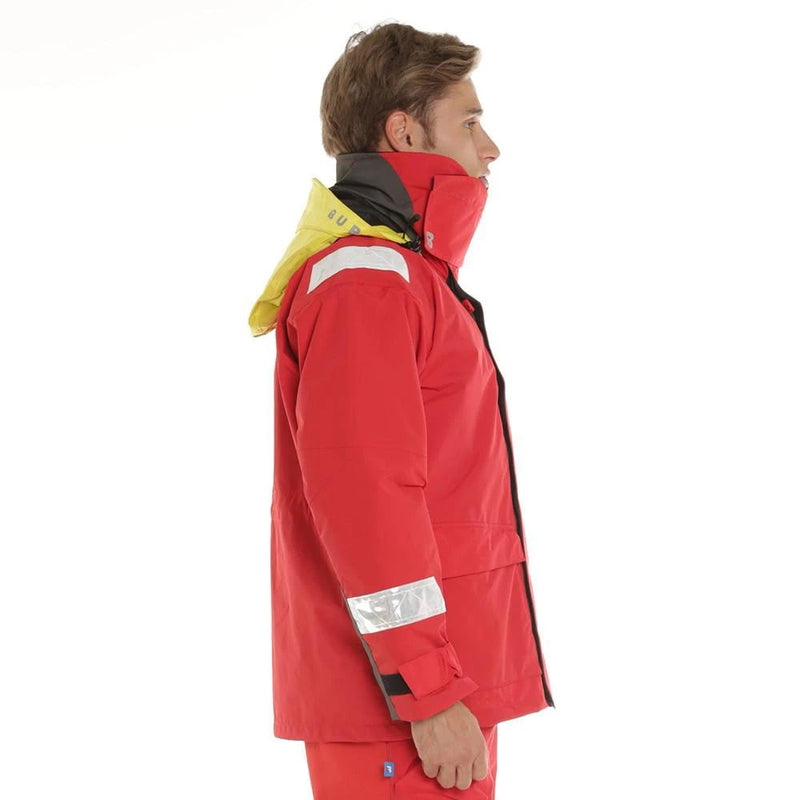Load image into Gallery viewer, Burke Pacific Coastal CB10 Jacket - Red White-Jumpers &amp; Jackets-Burke-XS-Fishing Station
