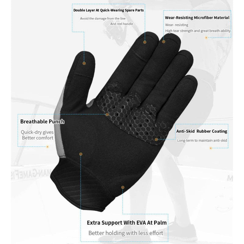 Load image into Gallery viewer, Centaur 3D Gloves-Gloves-Centaur-Black-XS-Fishing Station
