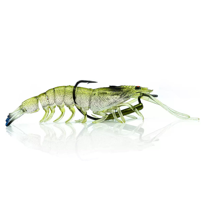 Load image into Gallery viewer, Chasebait Flick Prawn-Lure - Soft Plastic-Chasebaits-Banana Prawn-125mm-15g-Fishing Station
