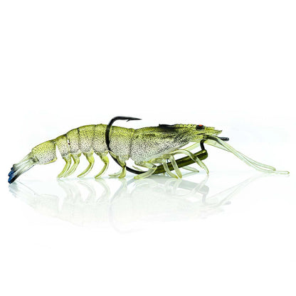 Chasebait Flick Prawn Jnr-Lure - Soft Plastic-Chasebaits-Banana Prawn-Fishing Station
