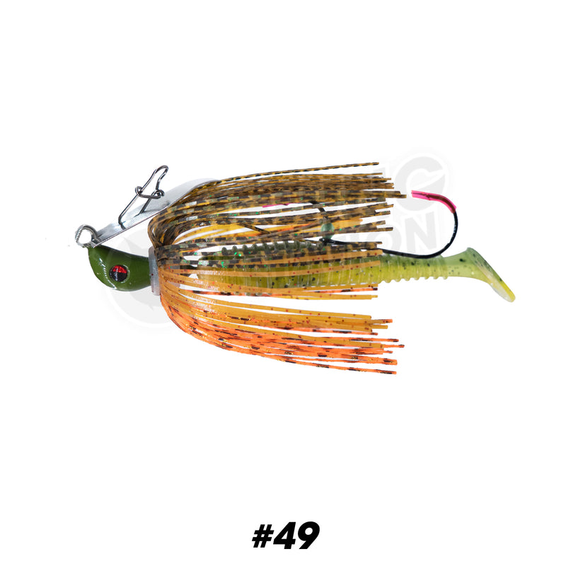 Load image into Gallery viewer, Spinwright 1/4oz Grunta Rigged
