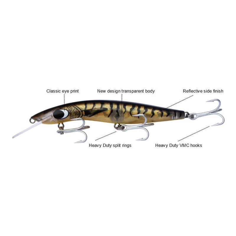 Load image into Gallery viewer, Classic Barra Ghost Series Hard Body Lure-Lure - Hardbody-Classic-Ghost Casper-120mm +3-Fishing Station
