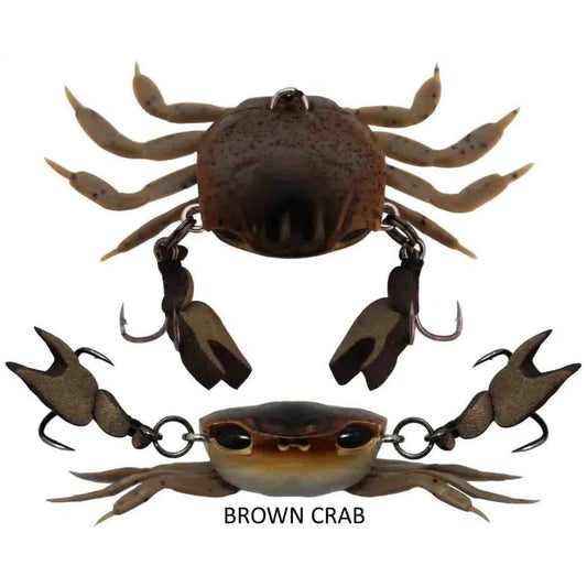 Cranka Crab Treble Hook Model Heavy 5.9g 50mm Lures-Lure - Hardbody-Cranka-Brown-Fishing Station