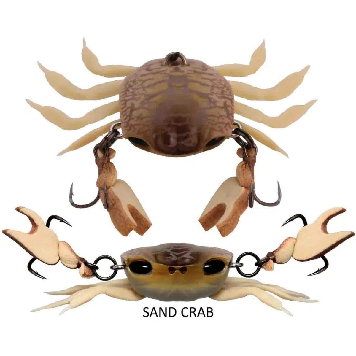 Cranka Crab Treble Hook Model Light 3.9g 50mm Lures-Lure - Hardbody-Cranka-Sand-Fishing Station