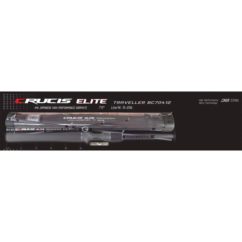 Load image into Gallery viewer, Crucis Elite 2020 Traveller Rod-Rod-Crucis-Baitcast-BC70430-Fishing Station
