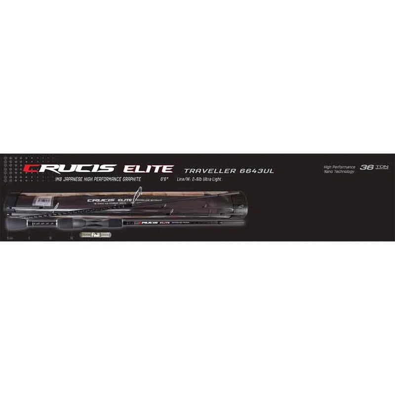 Load image into Gallery viewer, Crucis Elite 2020 Traveller Rod-Rod-Crucis-Spin-6643UL-Fishing Station
