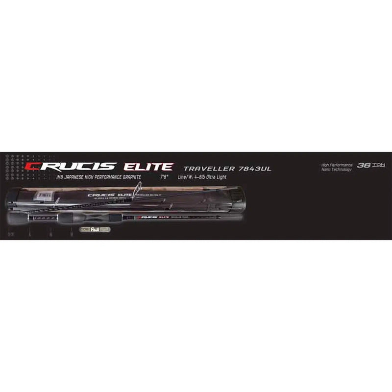 Load image into Gallery viewer, Crucis Elite 2020 Traveller Rod-Rod-Crucis-Spin-7843UL-Fishing Station
