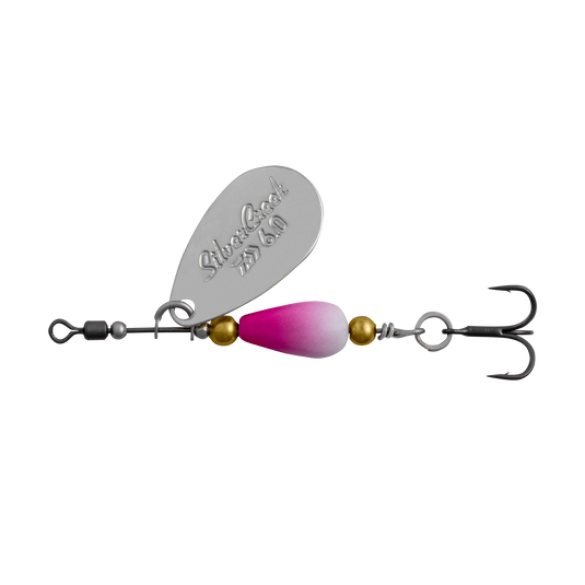 Daiwa Silvercreek Spinner-Lure - Spinnerbaits & Spinners-Daiwa-6.0-White Peach-Fishing Station