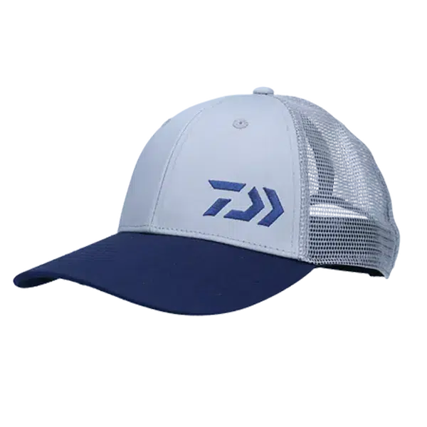 Load image into Gallery viewer, Daiwa 22 Curved Bill Cap-Clothing &amp; Footwear-Daiwa-Grey/Navy-Fishing Station

