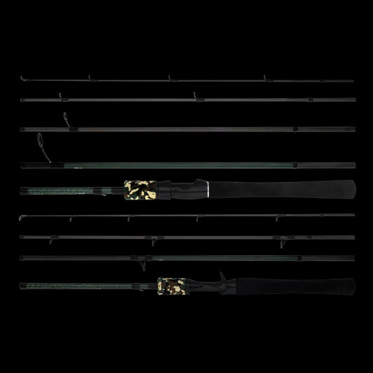 Daiwa 23 Wilderness X Travel Rod-Rod-Daiwa-Spin-BULLDOG 604HFS-Fishing Station