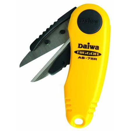 Daiwa AS-75F Riggor Braid Cutters-Tools - Scissors, Cutters, & Knot Tools-Daiwa-Fishing Station