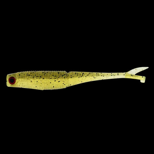 Daiwa Bait Junkie Flick-Lure - Soft Plastic-Daiwa-2.95"-Lemongrass UV #51-Fishing Station