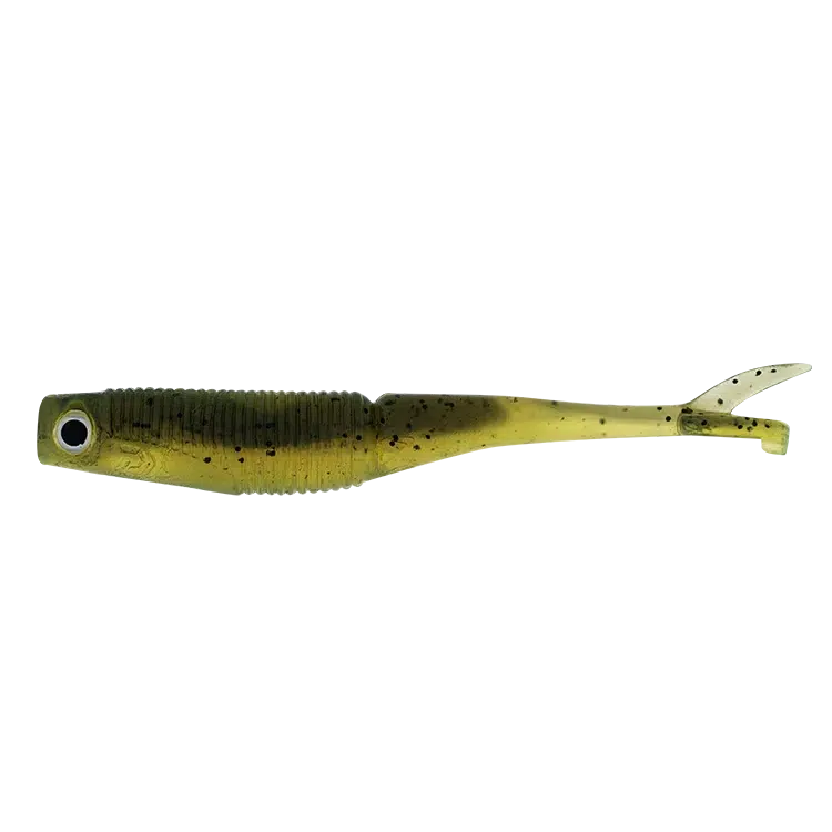 Daiwa Bait Junkie Flick-Lure - Soft Plastic-Daiwa-2.95"-Olive Oil #53-Fishing Station