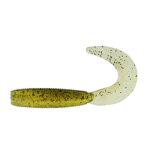 Daiwa Bait Junkie Grub-Lure - Soft Plastic-Daiwa-Lemongrass UV