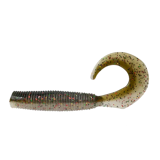 Daiwa Bait Junkie Grub-Lure - Soft Plastic-Daiwa-Motor Oil
