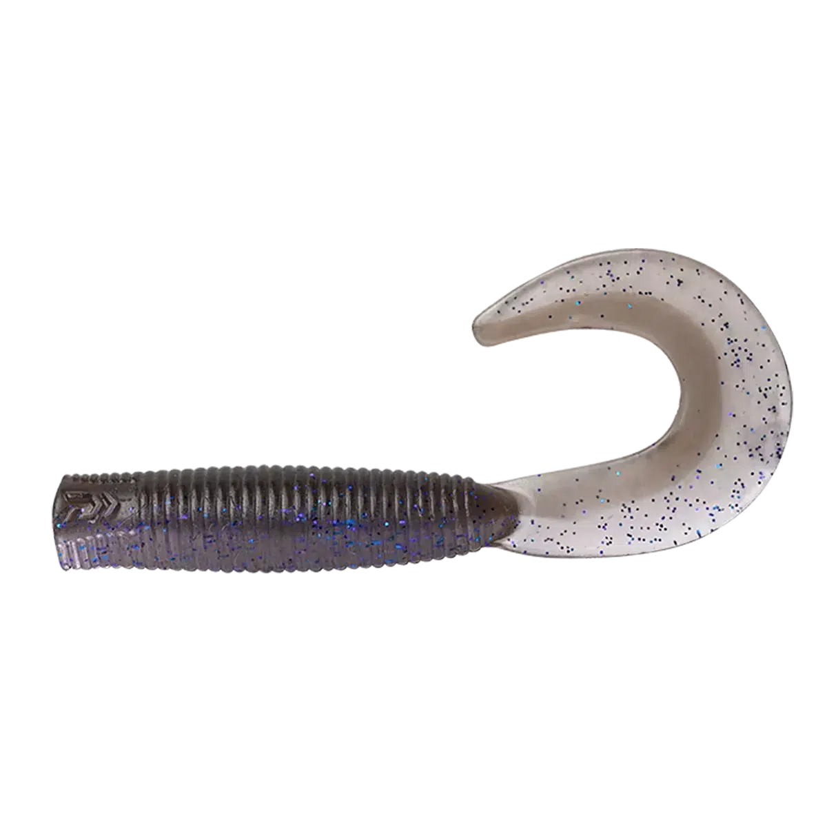 Daiwa Bait Junkie Grub-Lure - Soft Plastic-Daiwa-Motor Oil #1-2.5”-Fishing Station