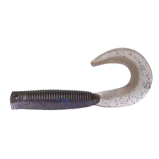 Daiwa Bait Junkie Grub-Lure - Soft Plastic-Daiwa-Motor Oil 