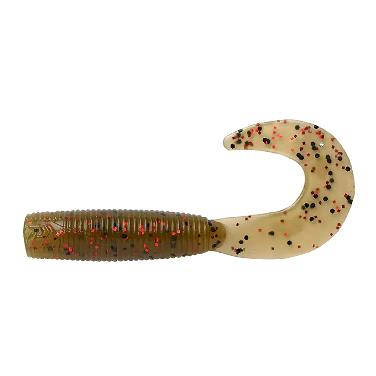 Daiwa Bait Junkie Grub-Lure - Soft Plastic-Daiwa-Motor Oil #1-2.5”-Fishing Station