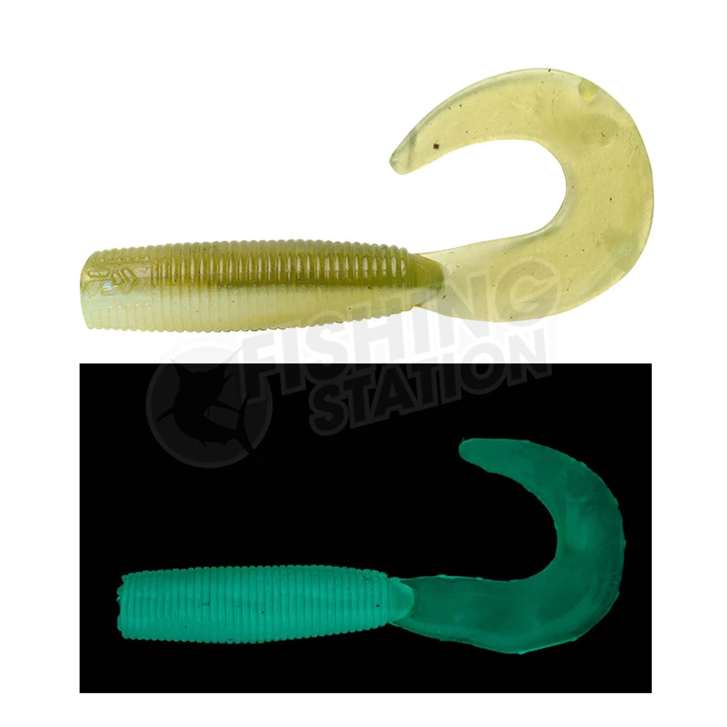 Daiwa Bait Junkie Grub-Lure - Soft Plastic-Daiwa-Pearl Watermelon #16-2.5”-Fishing Station
