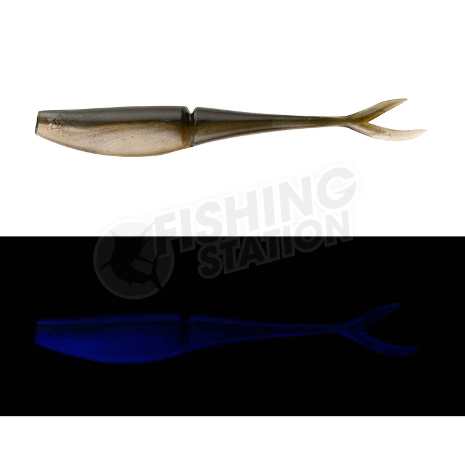 Daiwa Bait Junkie Jerkshad-Lure - Soft Plastic-Daiwa-Pilchard Glow #14-7”-Fishing Station