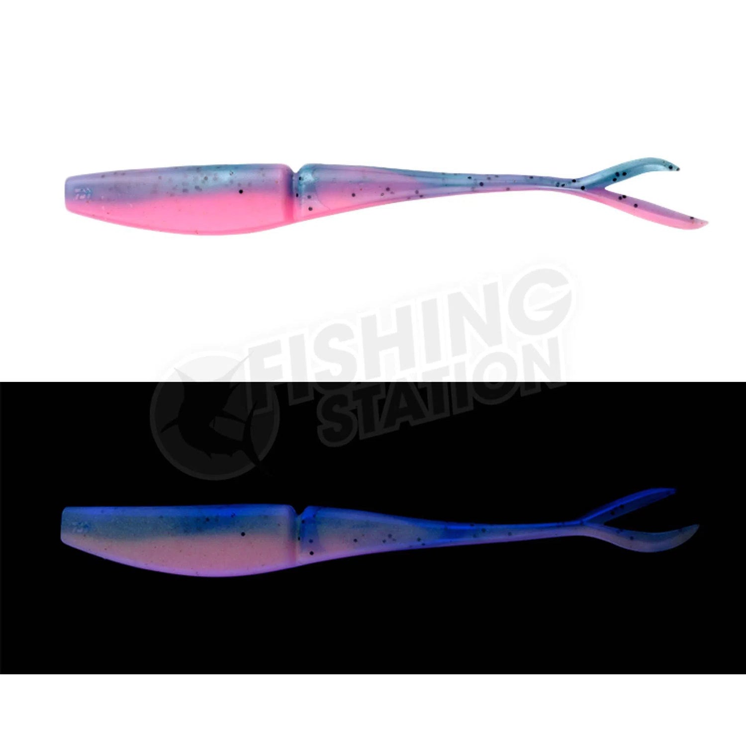 Daiwa Bait Junkie Jerkshad-Lure - Soft Plastic-Daiwa-Pilchard Glow #14-7”-Fishing Station