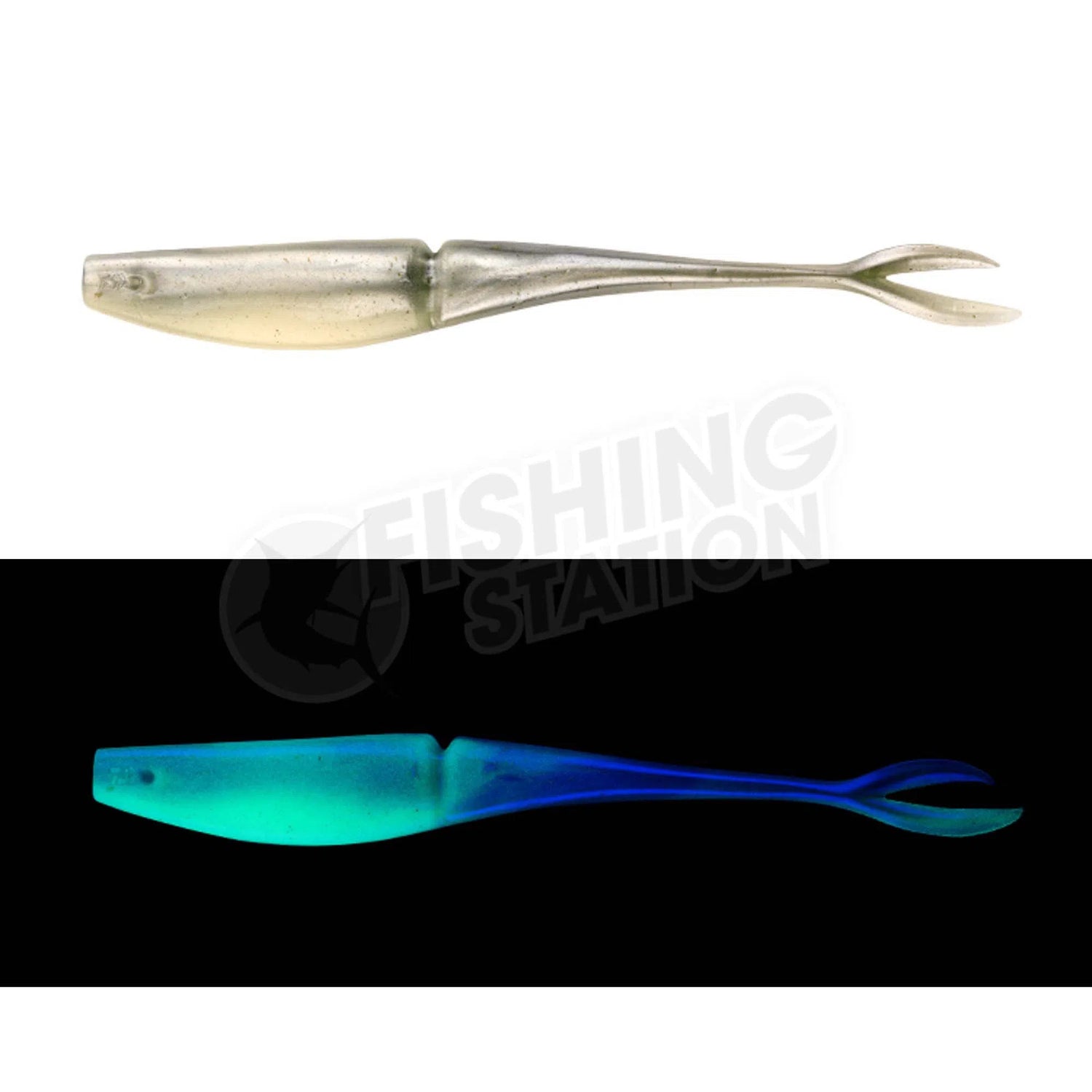 Daiwa Bait Junkie Jerkshad-Lure - Soft Plastic-Daiwa-Pilchard Glow #14-7”-Fishing Station