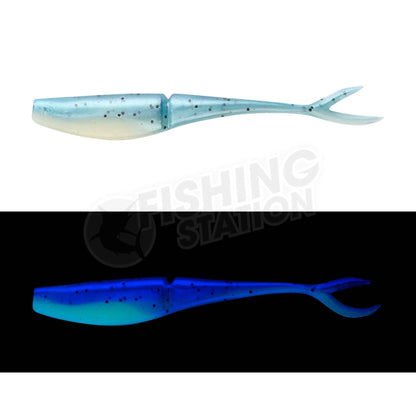 Daiwa Bait Junkie Jerkshad-Lure - Soft Plastic-Daiwa-Pilchard Glow #14-7”-Fishing Station