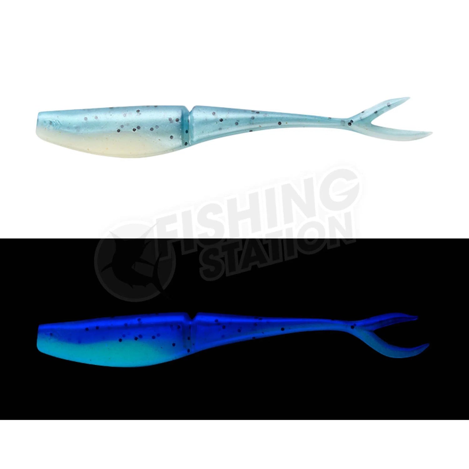 Daiwa Bait Junkie Jerkshad-Lure - Soft Plastic-Daiwa-Pilchard Glow #14-7”-Fishing Station