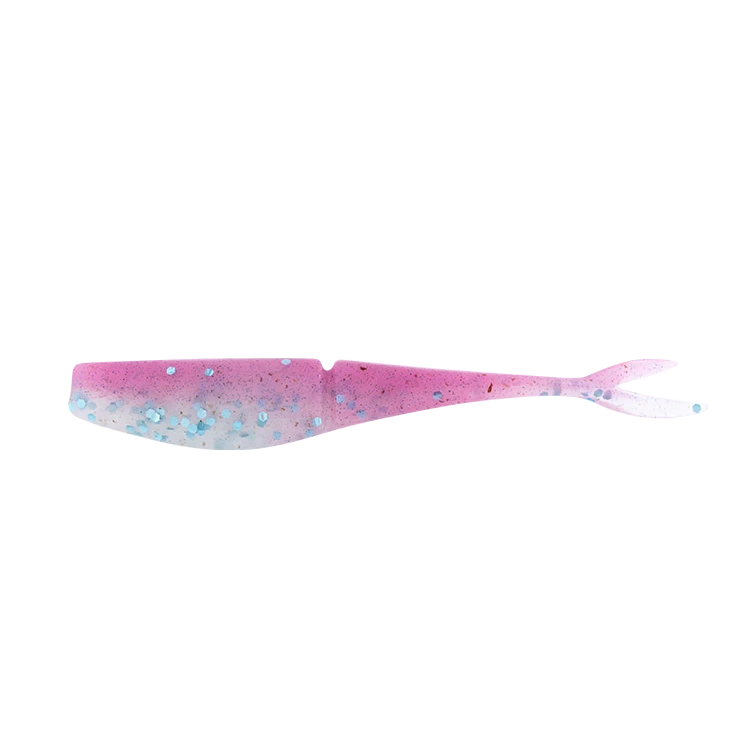 Daiwa Bait Junkie Jerkshad-Lure - Soft Plastic-Daiwa-Pink Snapper Glow #60-5”-Fishing Station