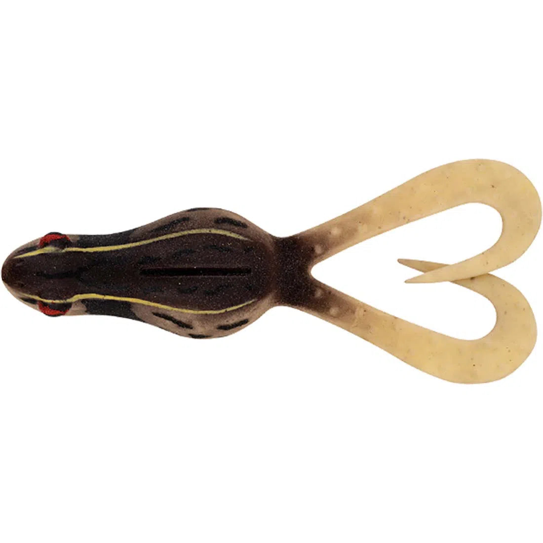 Daiwa Bait Junkie Kikker Curly Lure-Lure - Soft Plastic-Daiwa-Dark Amagaeru #49-Fishing Station