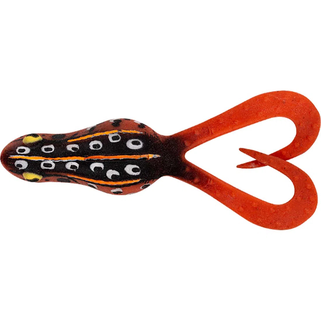 Daiwa Bait Junkie Kikker Curly Lure-Lure - Soft Plastic-Daiwa-Mud Brown #47-Fishing Station