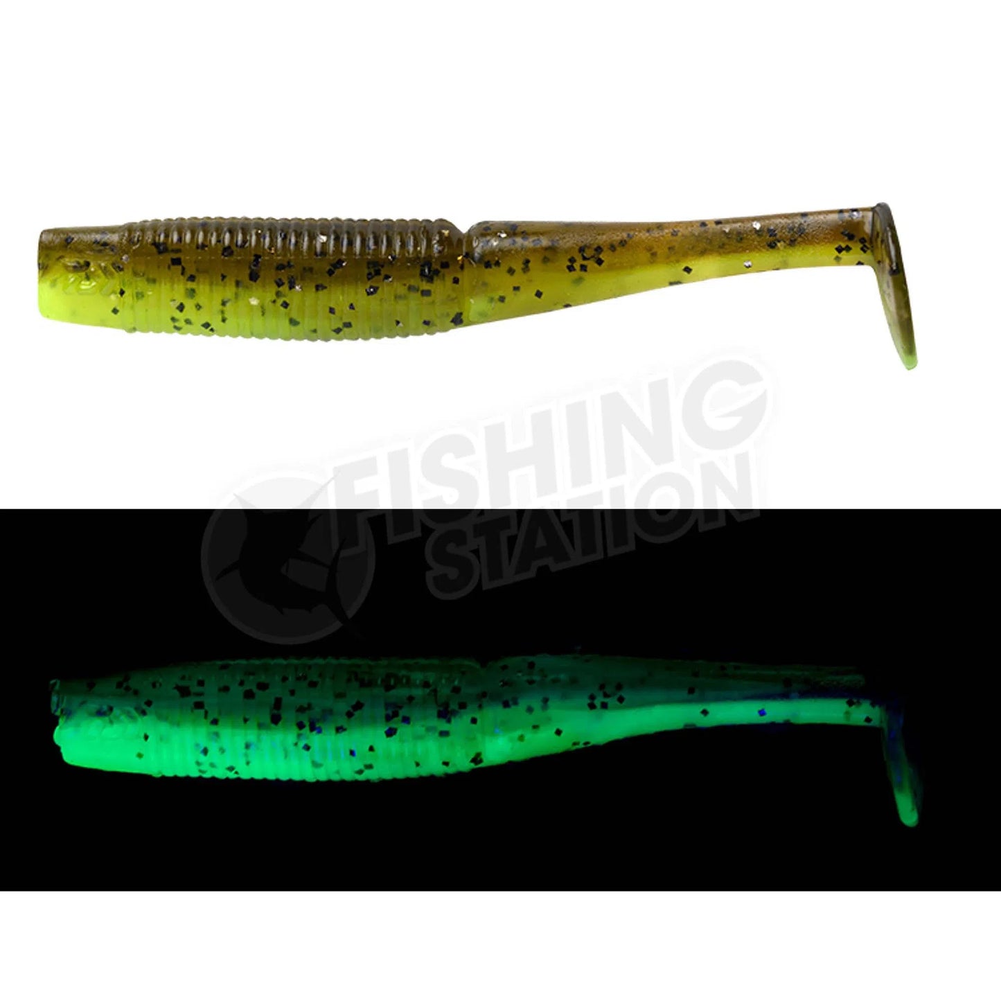 Daiwa Bait Junkie Minnow-Lure - Soft Plastic-Daiwa-GP Chartreuse UV #18 (3 FOR $20)-3.2”-Fishing Station