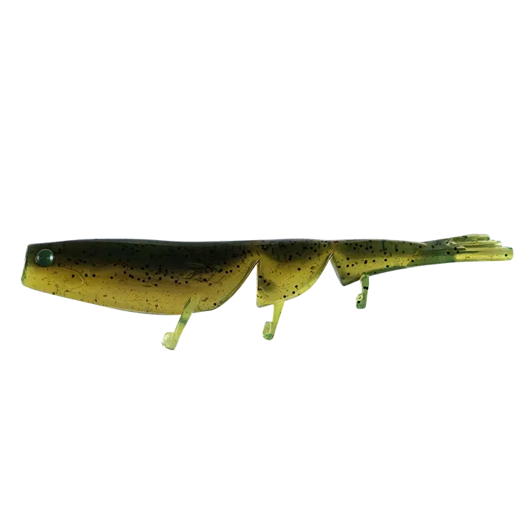 Load image into Gallery viewer, Daiwa Bait Junkie Prawn-Lure - Soft Plastic-Daiwa-3&quot;-Olive Oil UV #53-Fishing Station
