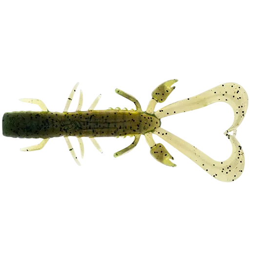 Daiwa Bait Junkie Risky Critter Lure-Lure - Soft Plastic-Daiwa-Olive Oil UV