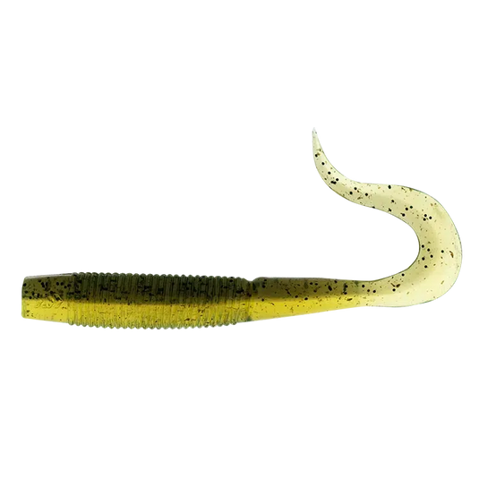 Daiwa Bait Junkie Wave Minnow-Lure - Soft Plastic-Daiwa-3"-Olive Oil UV