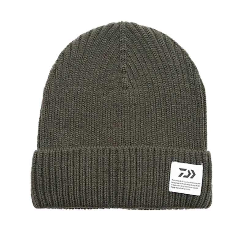 Daiwa Beanie-Hats & Headwear-Daiwa-Charcoal (Grey/Green)-Fishing Station