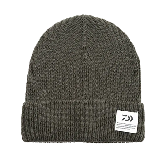 Daiwa Beanie-Hats & Headwear-Daiwa-Charcoal (Grey/Green)-Fishing Station