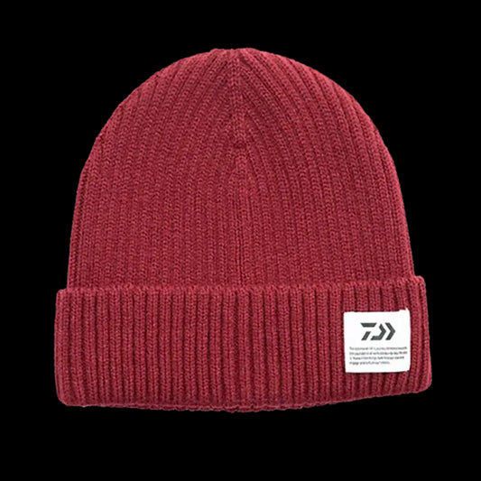 Daiwa Beanie-Hats & Headwear-Daiwa-Wine (Red)-Fishing Station