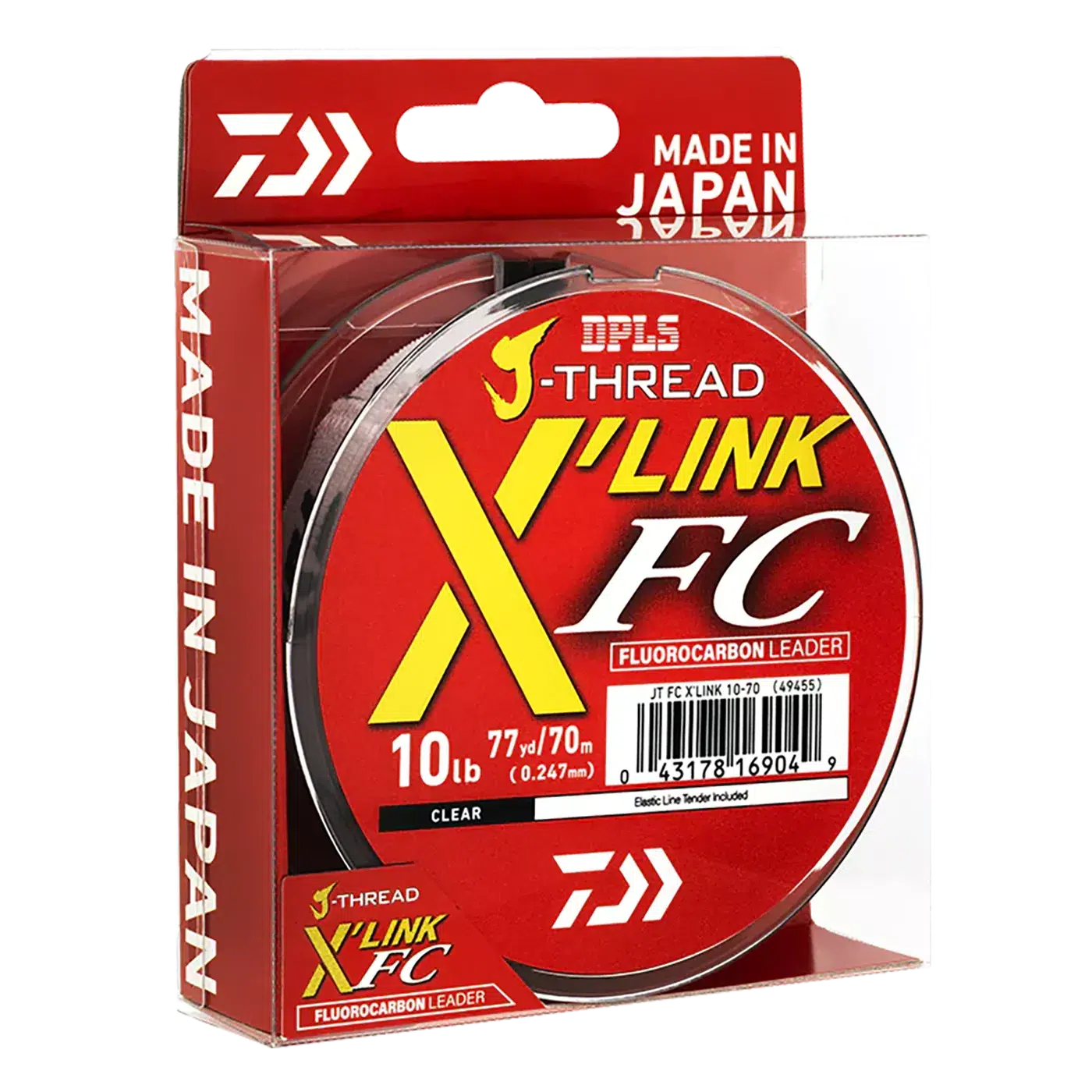 Daiwa J-Thread FC X-Link Fluorocarbon Leader-Line - Fluorocarbon Leader-Daiwa-20lb-50m-Fishing Station