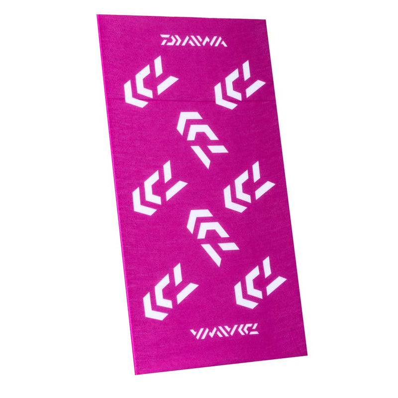 Load image into Gallery viewer, Daiwa Neck Scarf-Jumpers &amp; Jackets-Daiwa-Pink/White-Fishing Station
