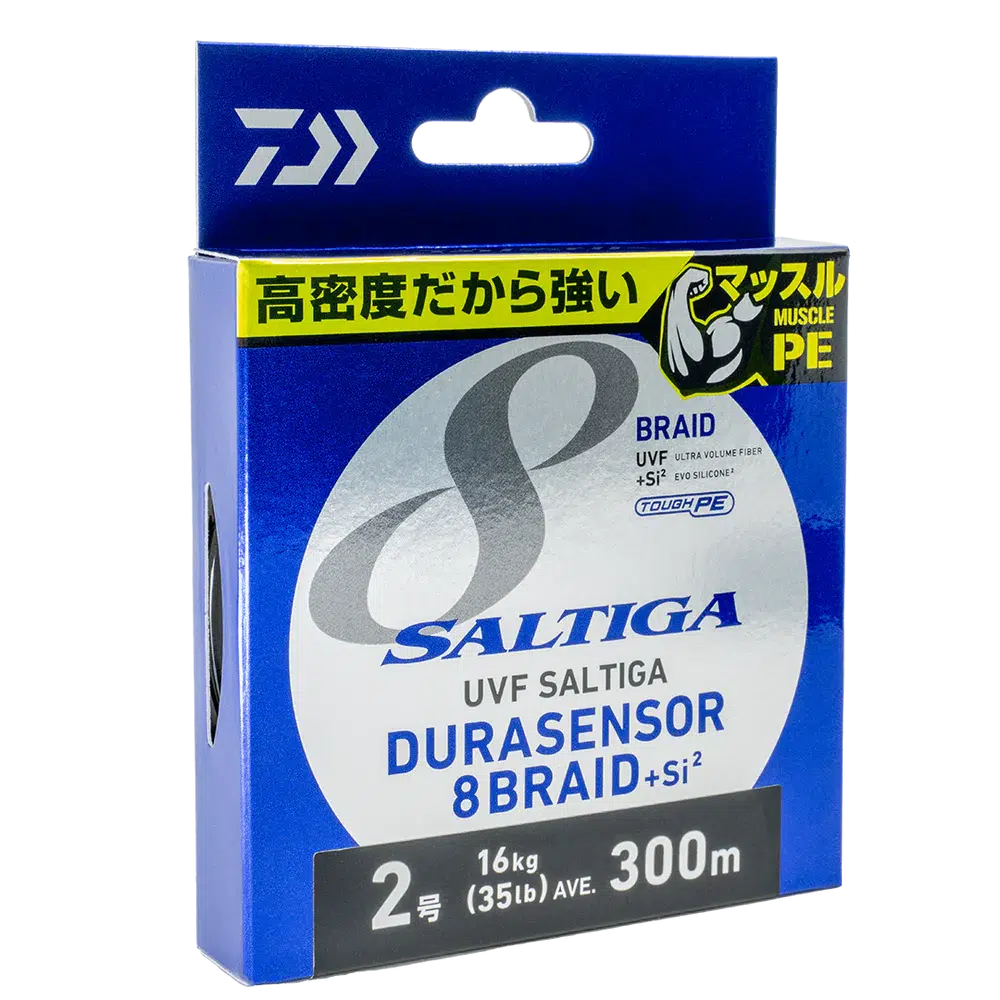 Daiwa Saltiga Durasensor x8 Braid Chartreuse Fishing Line-Line - Braid-Daiwa-#2(35lb) 200m-Fishing Station