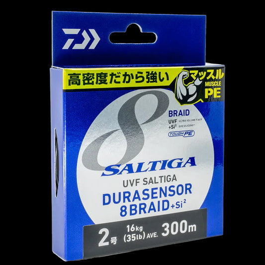 Daiwa Saltiga Durasensor x8 Braid Chartreuse Fishing Line-Line - Braid-Daiwa-#2(35lb) 200m-Fishing Station